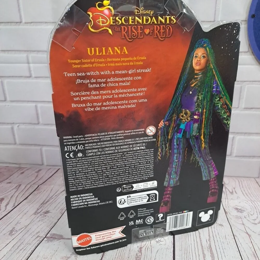 NEW Disney Descendants Rise Of Red ULIANA(Ursula Younger Sister) 11